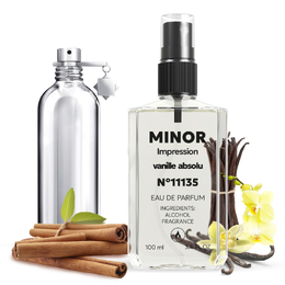 MINOR Vanille Absolu 100ml France