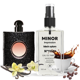 MINOR Black Opium 100ml France