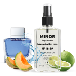 MINOR Blue Seduction men 100ml France