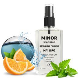 MINOR Aqva Pour Homme 100ml France
