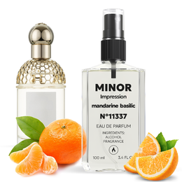 MINOR Allegoria Mandarine Basilic 100ml France